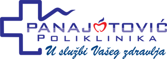 Logo poliklinike panajotović - u službi vašeg zdravlja